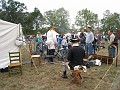 The Feast of the Hunters Moon is held in West lafayette Indiana every fall. While it has grown over the years they have tried to maintain the authenticity of the period. Trappers, pipers, bagpipes and drummers!